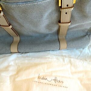 India Hicks Canvas Shoulder Bag